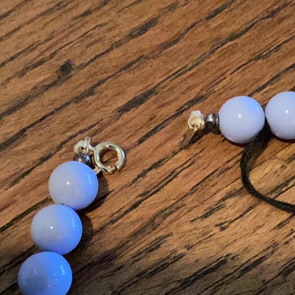Vintage Baby Blue Necklace - Picture 2 of 3